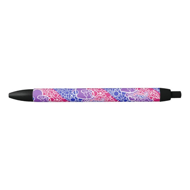 Bi Pride Squiggle Pen (Front)