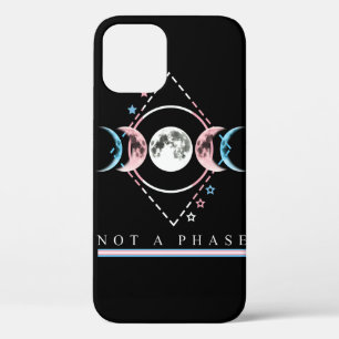 Bi Pride T-shirt Not a Phase Transgender iPhone 12 Case