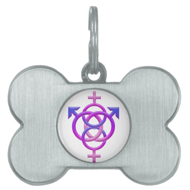 BI SWINGERS SYMBOL PET NAME TAG (Front)
