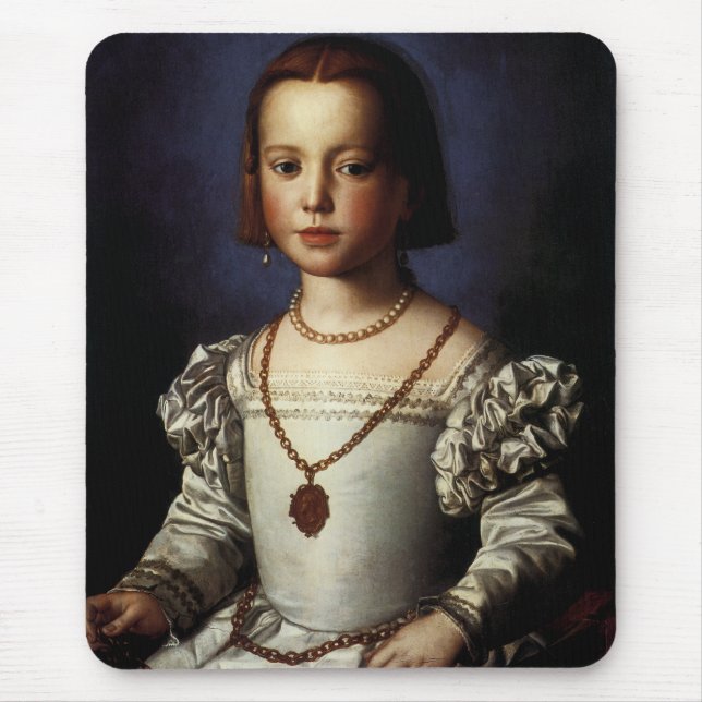 Bia de' Medici Mouse Pad (Front)