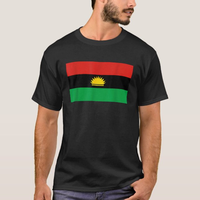 Biafra Flag shirts (Front)