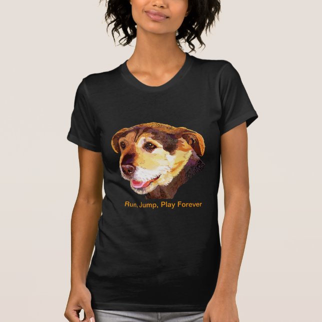 Biaggi Fences For Fido Womens T-Shirt (Front)