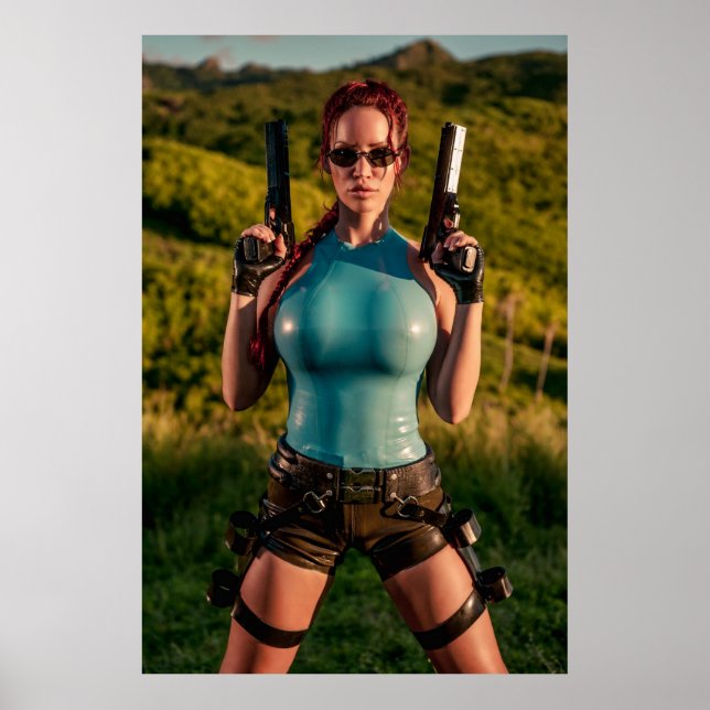 Bianca Beauchamp Latex Cosplay Poster (Front)