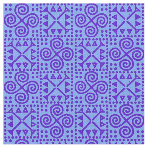 Bianca Grande in Shades of Blue Fabric