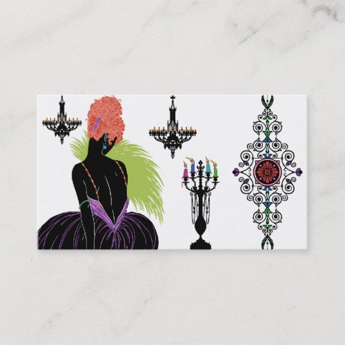 Bianca in Black &amp; White - Business Cards