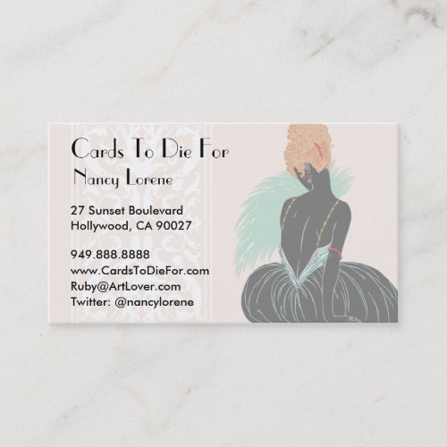 Bianca in Cream - Business Cards