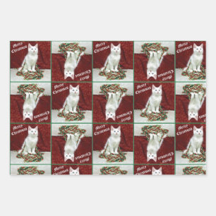 Bianca's Maine Coon Christmas - Cat Wrapping Paper