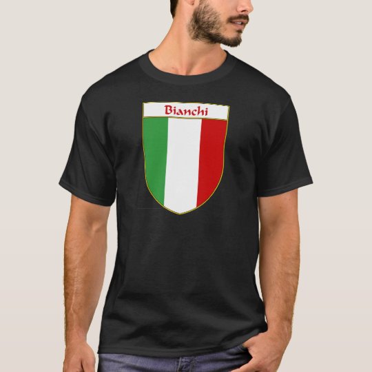 Bianchi Italian Flag Shield T-Shirt