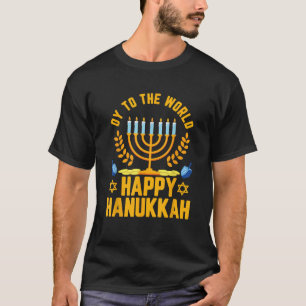 Bianco Brands Hanukkah Gifts Funny Happy Hanukkah  T-Shirt