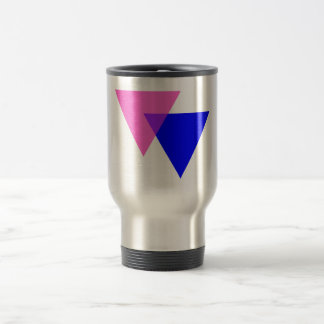 Biangles Bisexual Pride Travel Mug