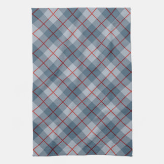 Bias Plaid Blue-Red Stripe Kitchen Towel