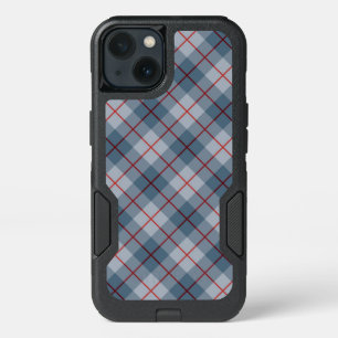 Bias Plaid Blue-Red Stripe iPhone 13 Case