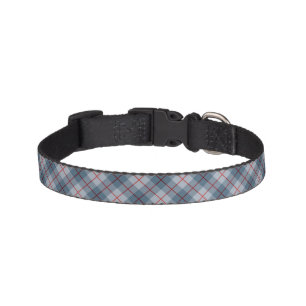 Bias Plaid Blue-Red Stripe Pet Collar