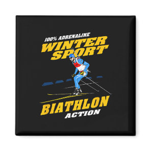 Biathlon 5  magnet