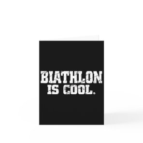 Biathlon Biathlet Biathlon Sport 2  Card