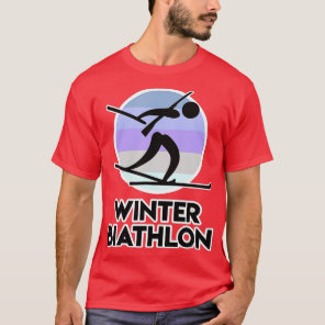 Biathlon  for Men and Women - Winter Biathlon (1)  T-Shirt