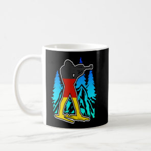 Biathlon Germany sport Germany biathlete fan skier Coffee Mug