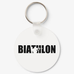 Biathlon Keychain