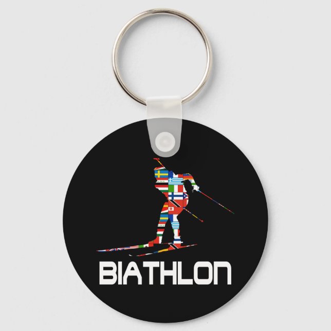 Biathlon Keychain (Front)