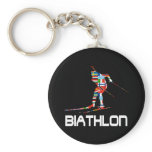 Biathlon Keychain