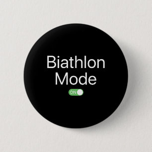 Biathlon Mode On Sports Athlete Smartphone Design Button