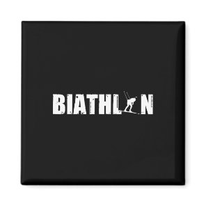 Biathlon Ski De Fond Biathlones  Magnet