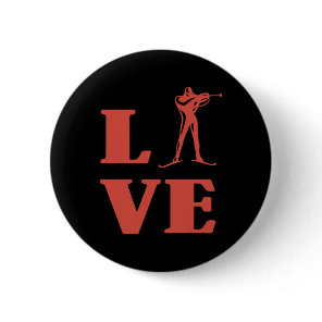 Biathlon Ski Skier Winter Sports Cross-country Ski Button