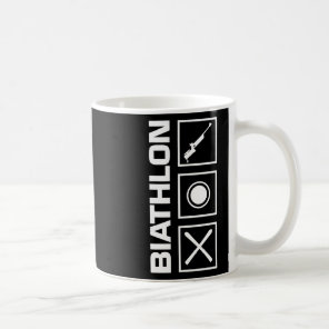 Biathlon Ski Skier Winter Sports Cross-country Ski Coffee Mug