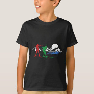 Biathlon Ski Winter Sports Cross Country Skiing Sn T-Shirt