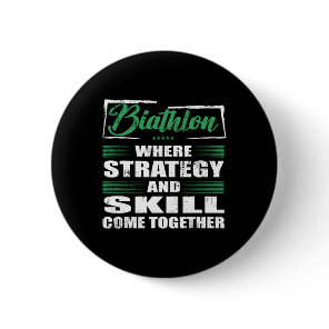 Biathlon Sports Strategy And Skill Come Together  Button