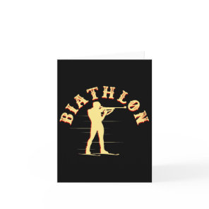 Biathlon Winter Sport 1  Card