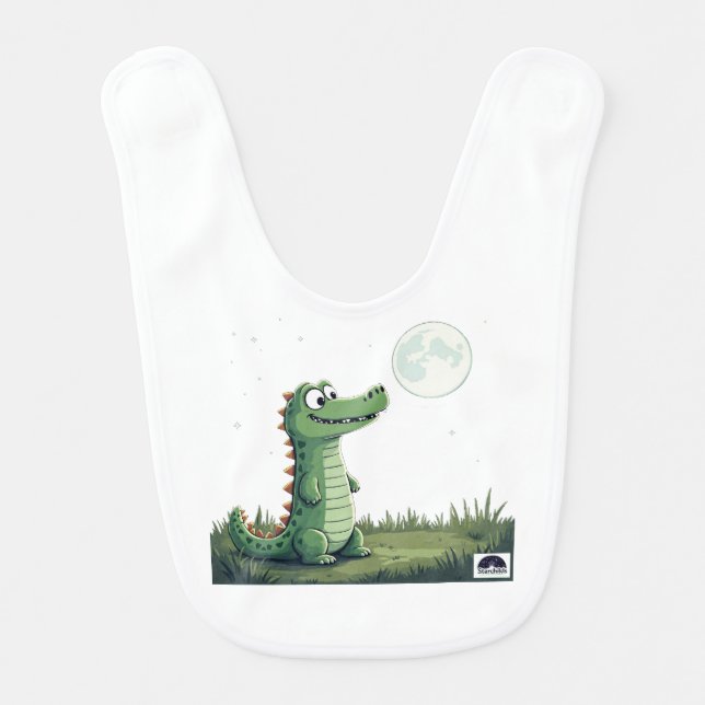 bib "Moonlight Croc" - model LC-2301 (Front)