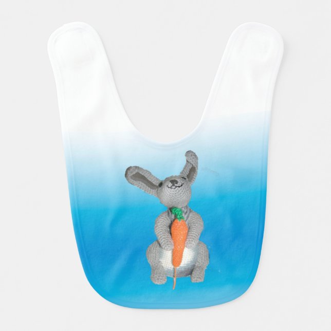 Bib - Rabbit with Carrot (Front)