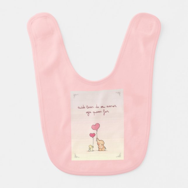 Bib Takes care of well (Front)