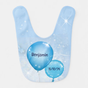 Bib with name & birth date