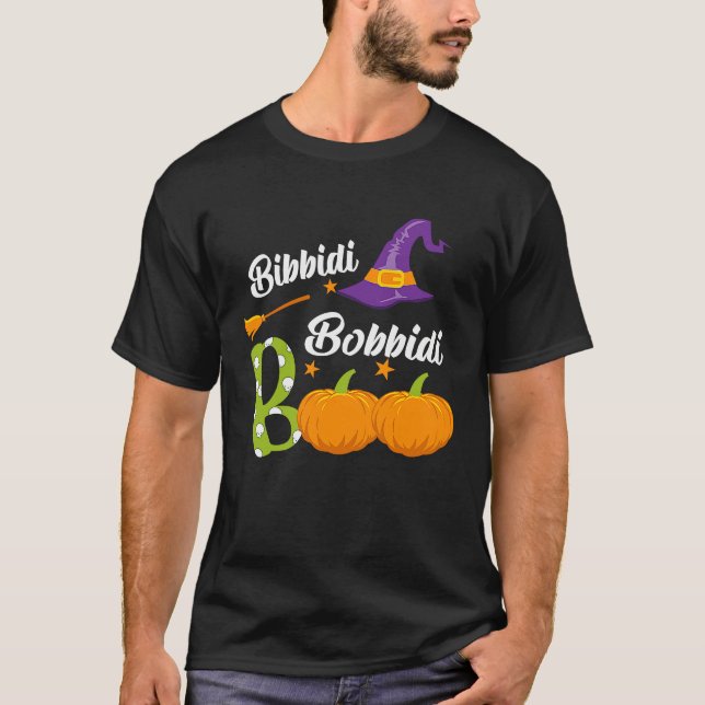 Bibbidi Bobbidi Boo Hat, Pumpkin T-Shirt (Front)