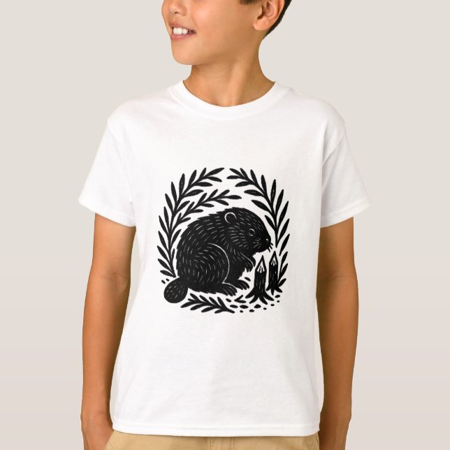 Biber/Beaver T-Shirt (Front)