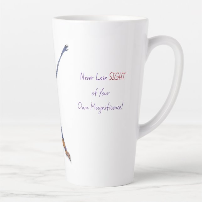 'Bibi' - Never Lose SIGHT Latte Mug (Right)