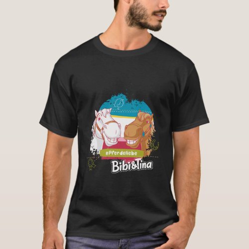 Bibi Tina Love For Horses T_Shirt