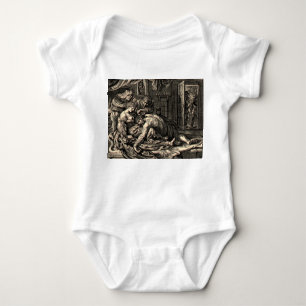 Bibical Samson and Delilah Baby Bodysuit