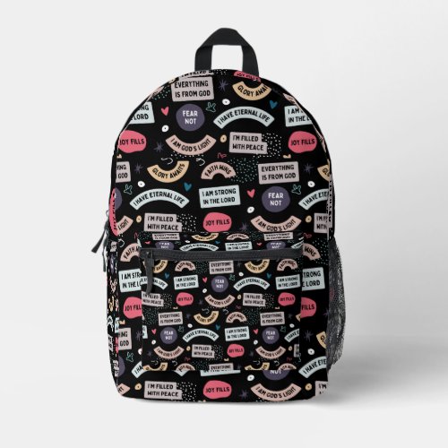 Bible Affirmations Backpack