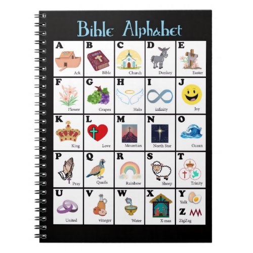 Bible Alphabet Blanket Notebook