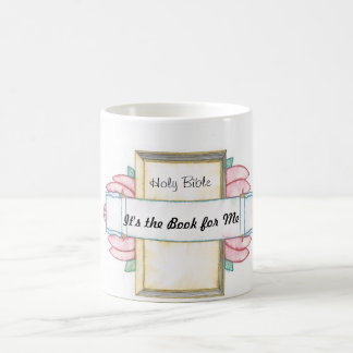 Bible and Flower Mug