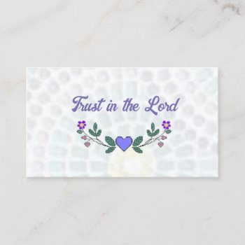 Bible Blessings Jeremiah 29 Business Card by heavenly_sonshine at Zazzle