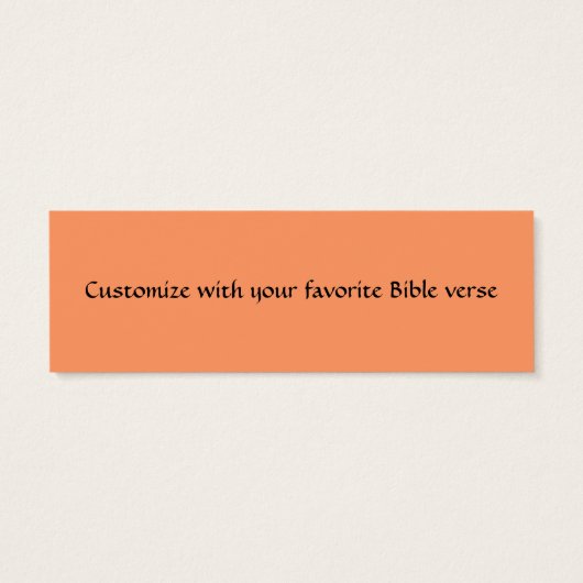 Bible Book Marker Card (Back)