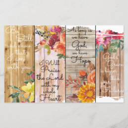 Bible Bookmarks Set of 4