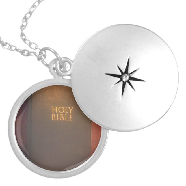 Bible Christian Religious Necklace Jewelry (Front)