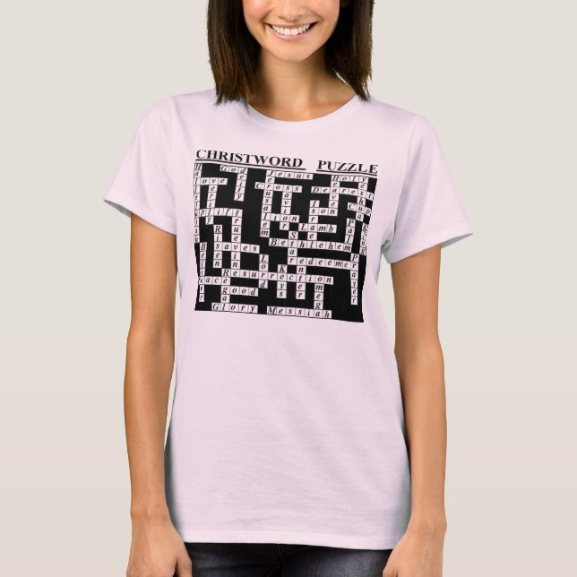 BIBLE CROSSWORD T-Shirt (Front)