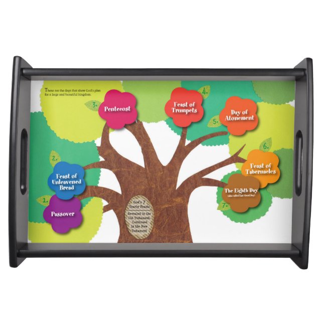 Bible Feast Days Tray (Front)
