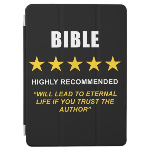 Bible  Highly Recommended Christian Faith iPad Air Cover
